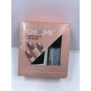 Sally Hansen Salon Chrome 3pc Mini Kit - 200 Rose Gold / Rose